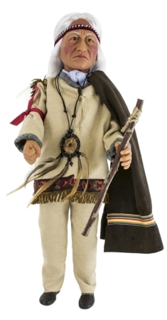 картинка Кукла "Индеец Sitting Bull", 41 см, арт 40102 интернет-магазин TuKiTu.ru